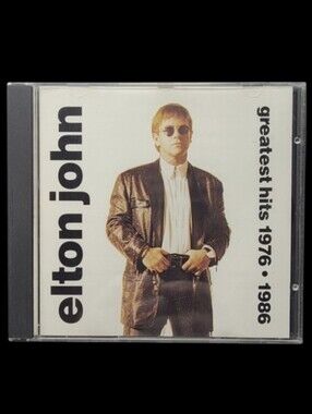 MUSIC CD  1992 "ELTON JOHN" GREATEST HITS 1976*1986